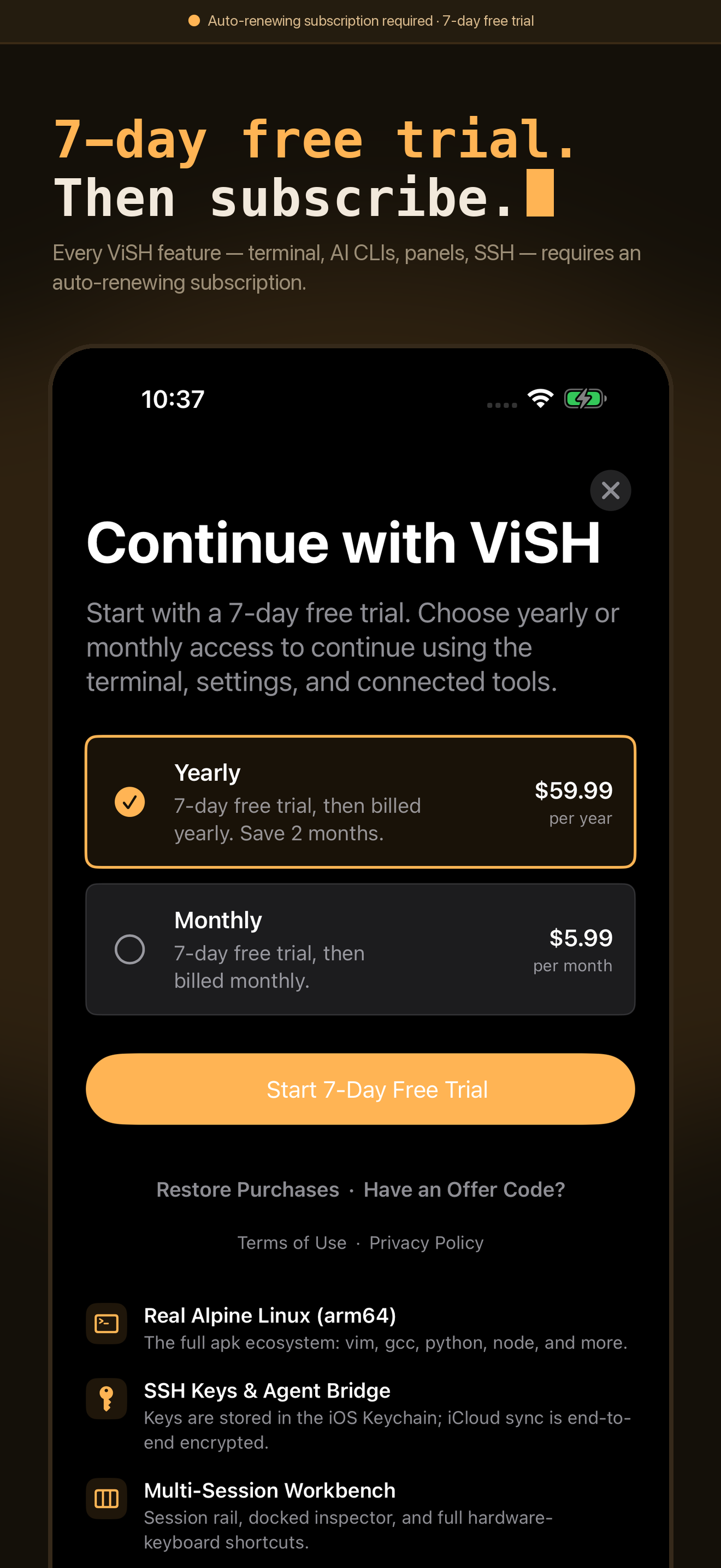 ViSH - AI Coding Terminal screenshot 7