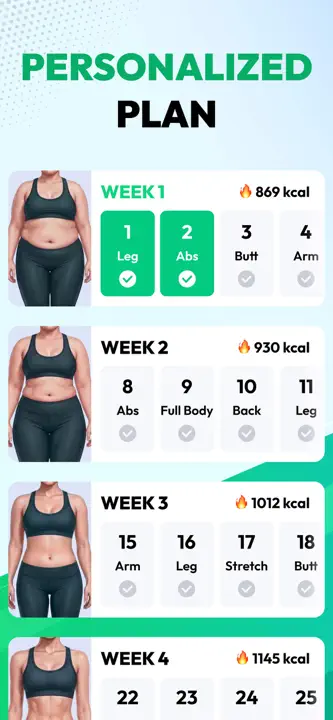 30 Day Fitness at Home: Screenshot 3 von 10