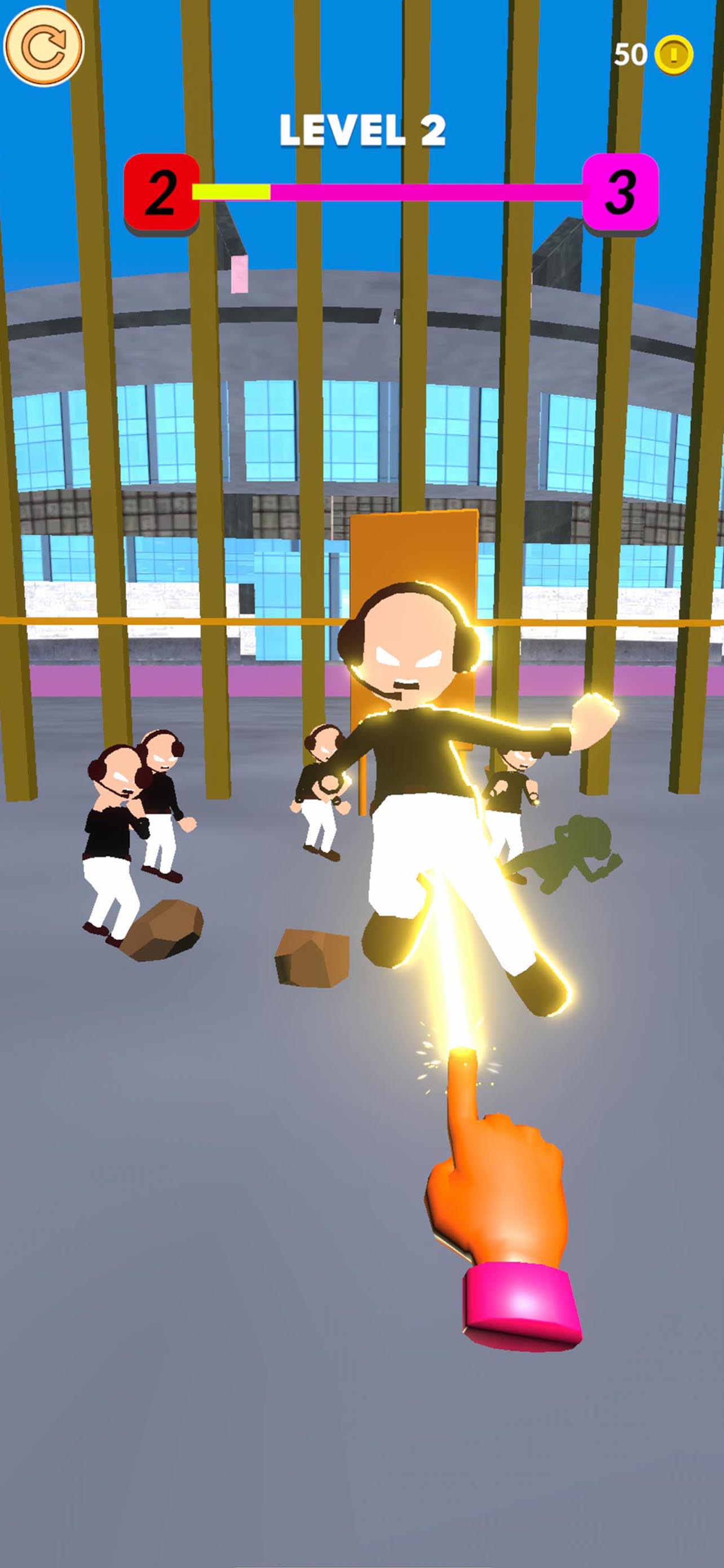 Crazy Finger Fight 3D
