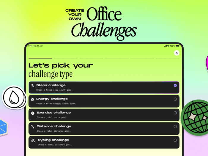 1 Better - step and activity