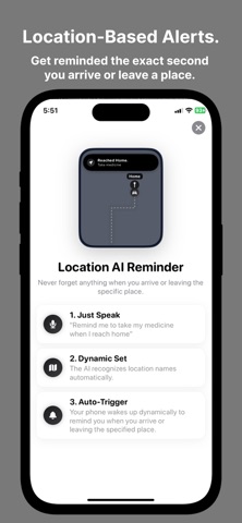 Reminder AI: Voice & GPS Alert screenshot