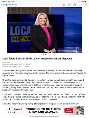 KIFI Idaho Falls News iPad screenshot