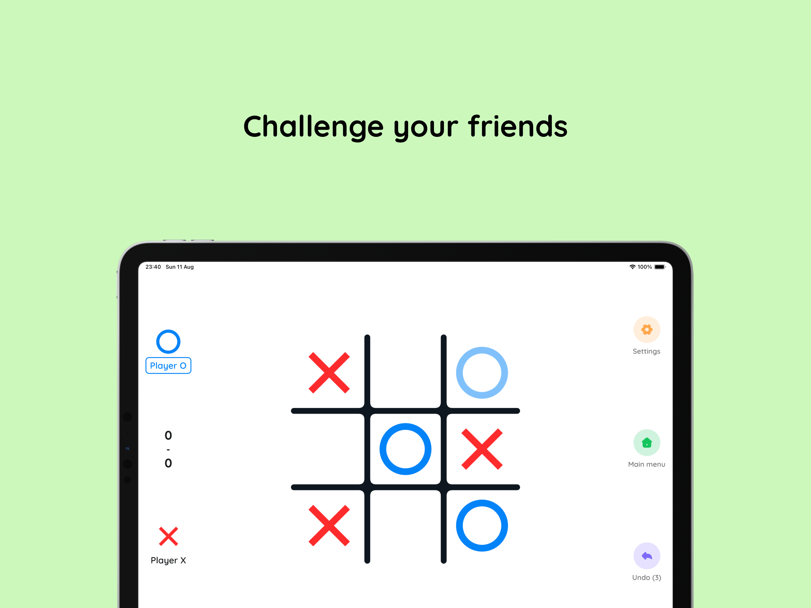 Infinite XO - Tic Tac Toe