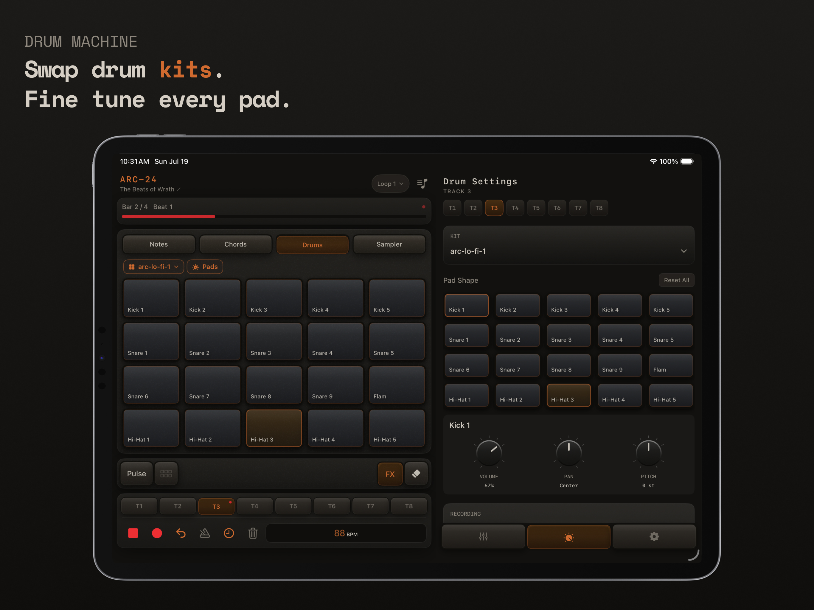 ARC-24: Multitrack Groovebox screenshot 14