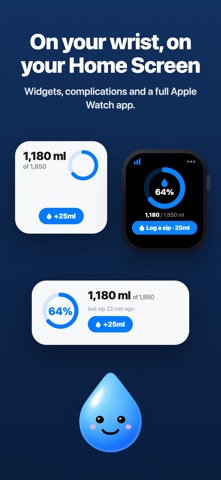 MyWaterPal: Water Reminder iPhone screenshot