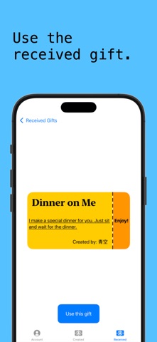HappyGift, express gratitude screenshot
