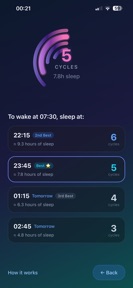 Sleep Cycle Simple Calculator screenshot