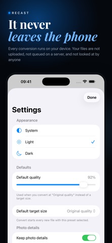 Recast: Convert & Compress Screenshot 8 of 8
