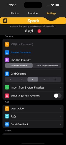 Spark - Random Photo Ideas Screenshot 6 of 6