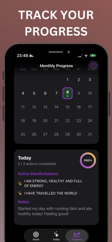 Manifest: Goal Tracker Screenshot 3 of 4