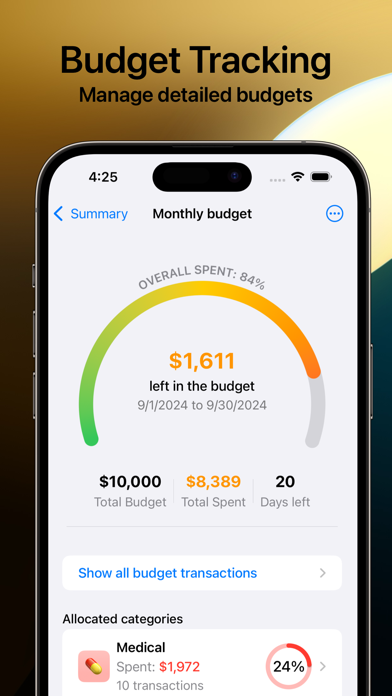 Money Tracker: Personal Budget Screenshot
