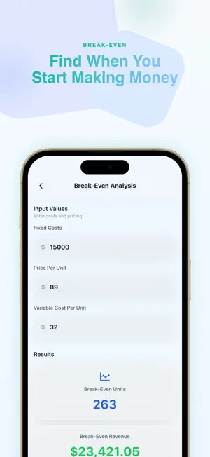 Profit Margin Calculator & ROI screenshot 4