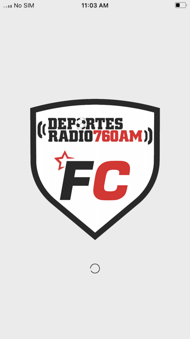 Deportes Radio FC Screenshot 1 - AppWisp.com Deportes Radio FC Screenshot 1 - AppWisp.com