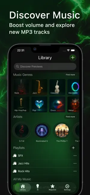 Equalizer Volume - Bass Boost iPhone screenshot 1