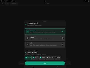 Collective AI iPad screenshot