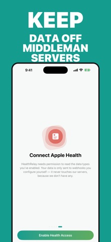 HealthRelay:ヘルスWebhook連携 のスクリーンショット