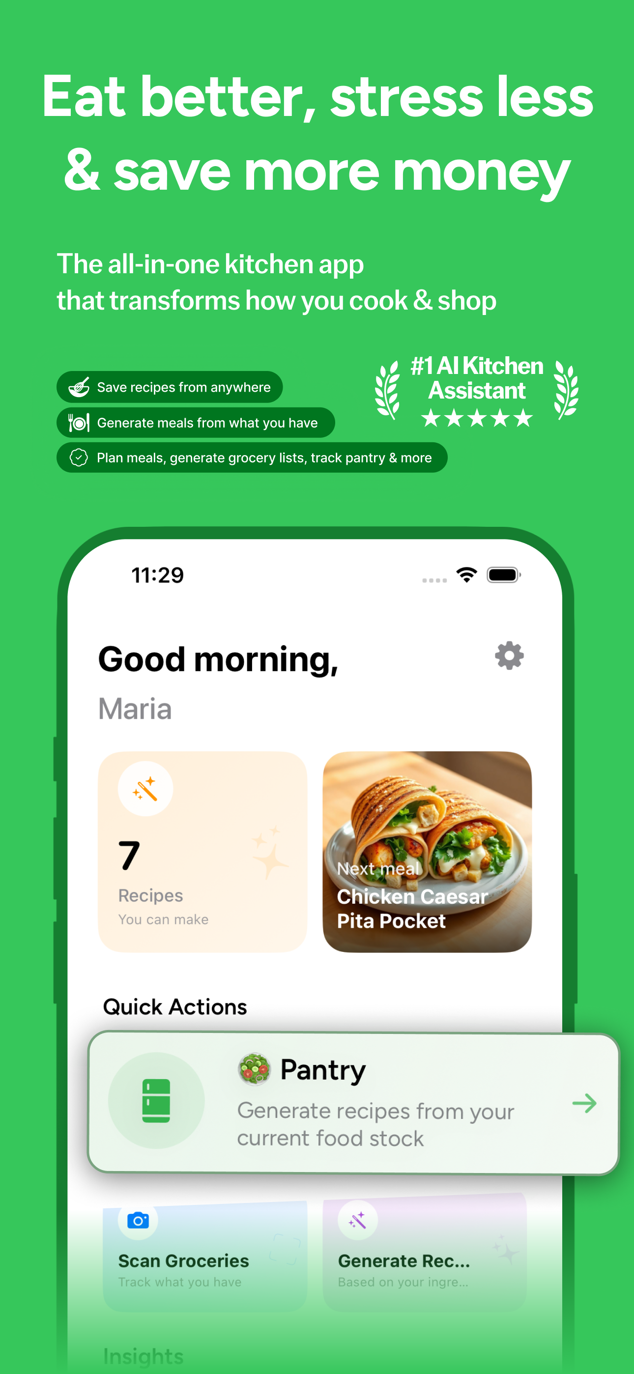 PantryAI - Food Stock