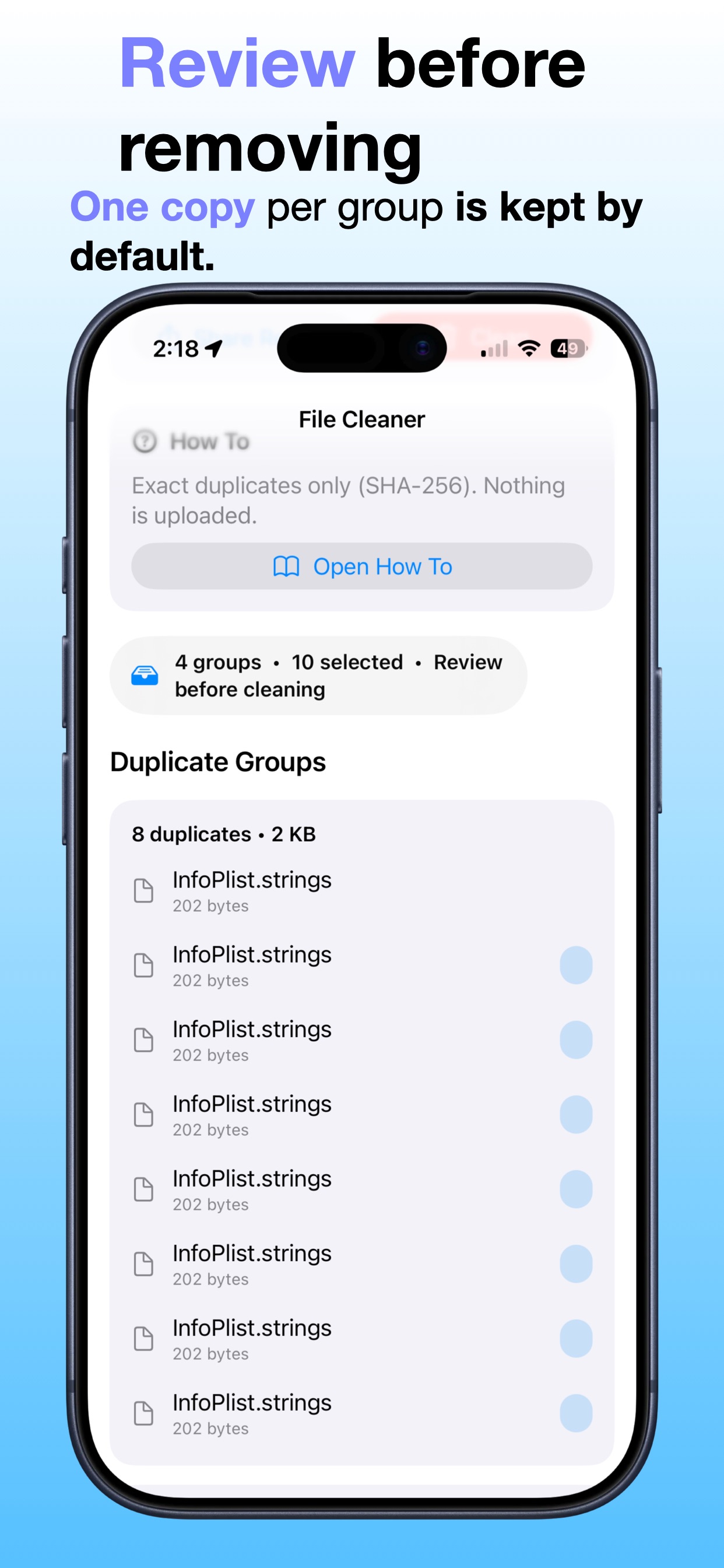 File Cleaner screenshot 4