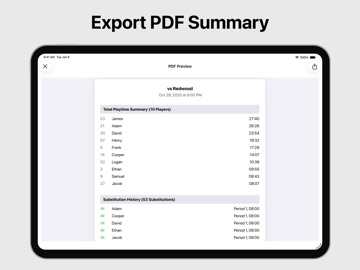 SubManager - Game Management iPad screenshot
