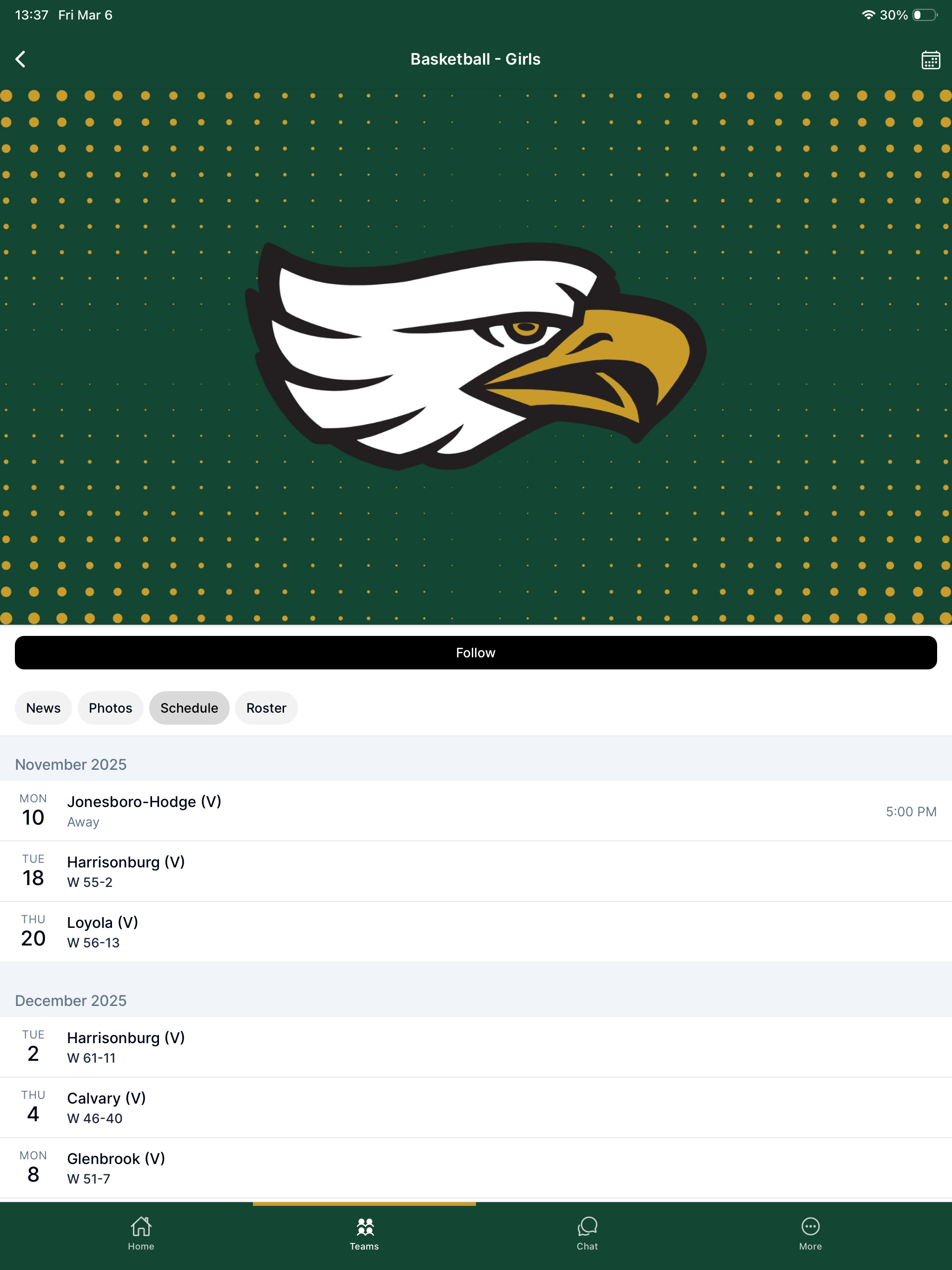 Ouachita Christian Athletics screenshot 8