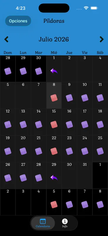 Píldora Anticonceptiva Fácil screenshot 6 of 6