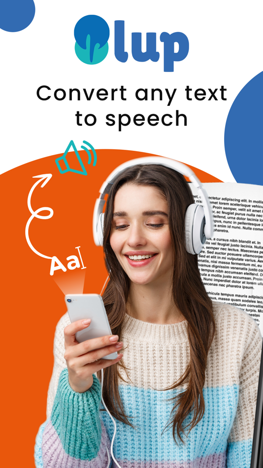LUP: Reader, text to speech - 1.5.0 - (iOS)