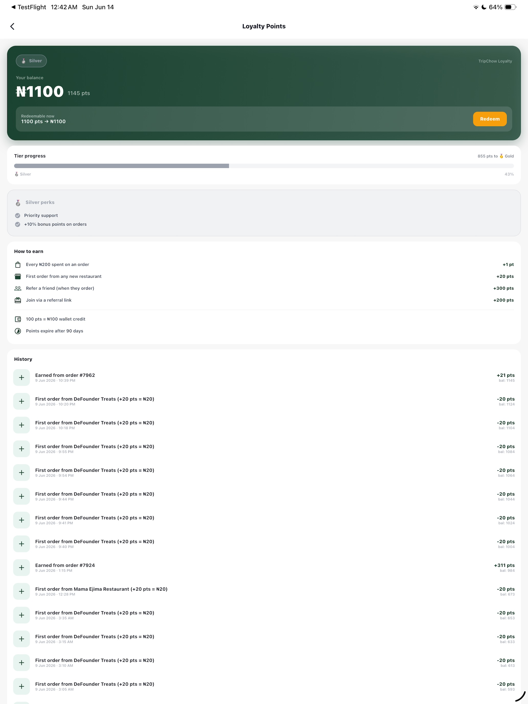 TripChow screenshot 13