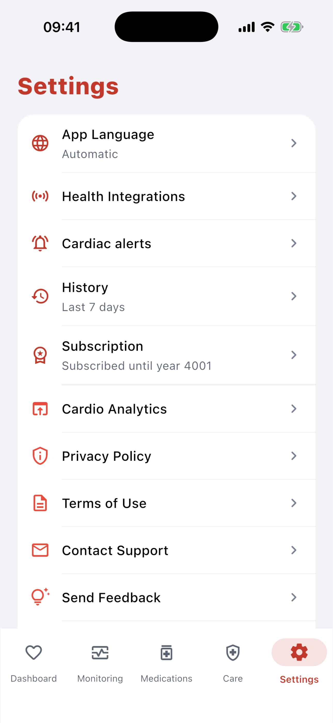Cardio Analytics screenshot 5