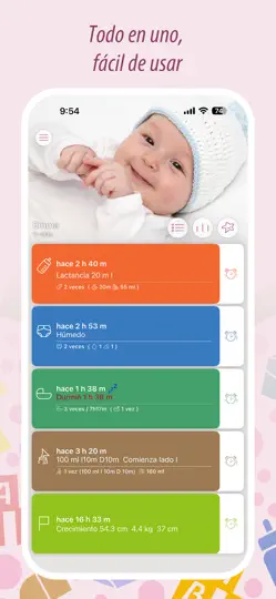 Captura de pantalla de BabyTrackerPro–Diario Del Bebé en iPhone 1