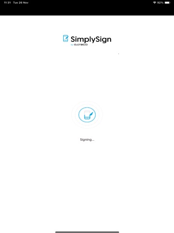 Certum SimplySign iPad screenshot 4