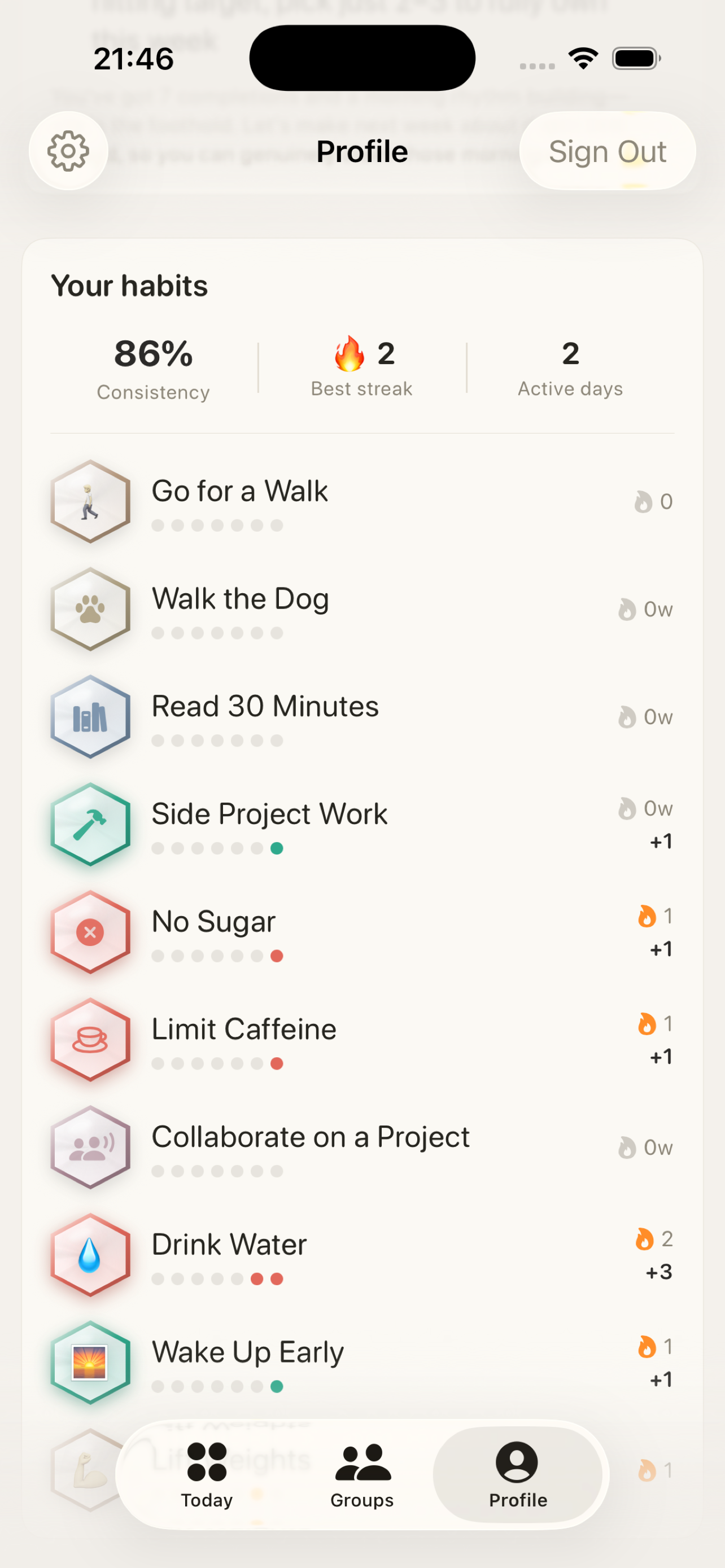 Habitants: Habit Tracker screenshot 5