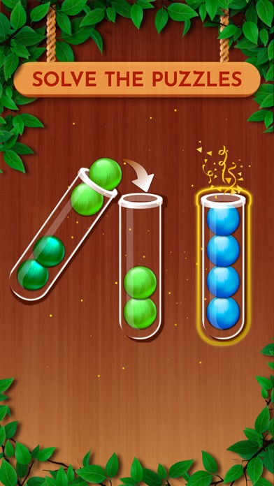 Woody Sort: Ball Sort Puzzle Screenshot