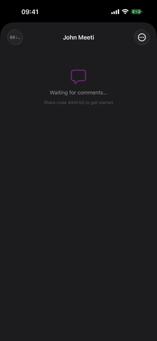 Feedr: Live Audience Comments Screenshot 2 of 2