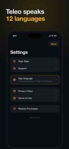 Teleo — Teleprompter Screenshot 6 of 6