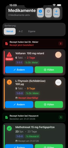 MediVorrat Screenshot 2 of 10