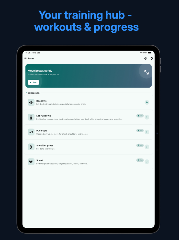 FitForm AI Workout Coach