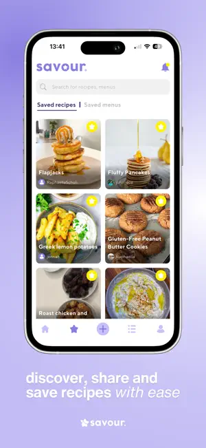 Savour: Your Recipes screenshot 2