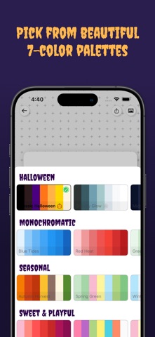 Halloween Cozy Coloring Game screenshot