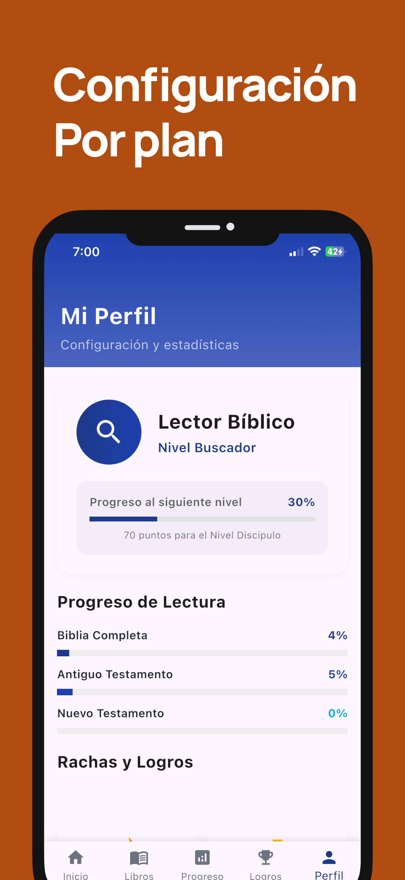 Leyendo Biblia - Tracking