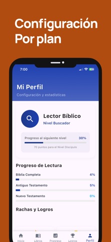 Leyendo Biblia - Tracking screenshot