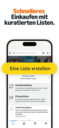 Screenshot von Amazon Business: Großhandel auf dem iPhone 6