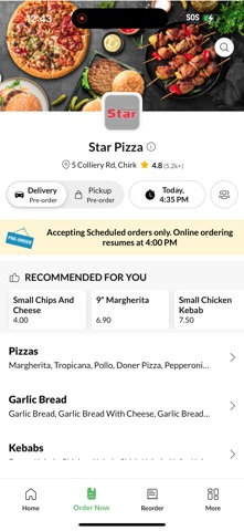 Star Pizza. app screenshot 2
