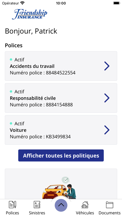 Screenshot #2 pour Friendship Insurance Online