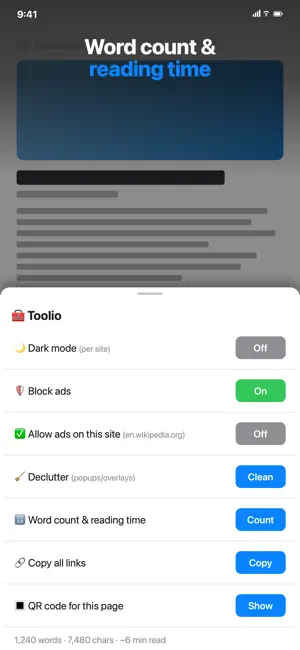 Toolio - Browser tools screenshot 2