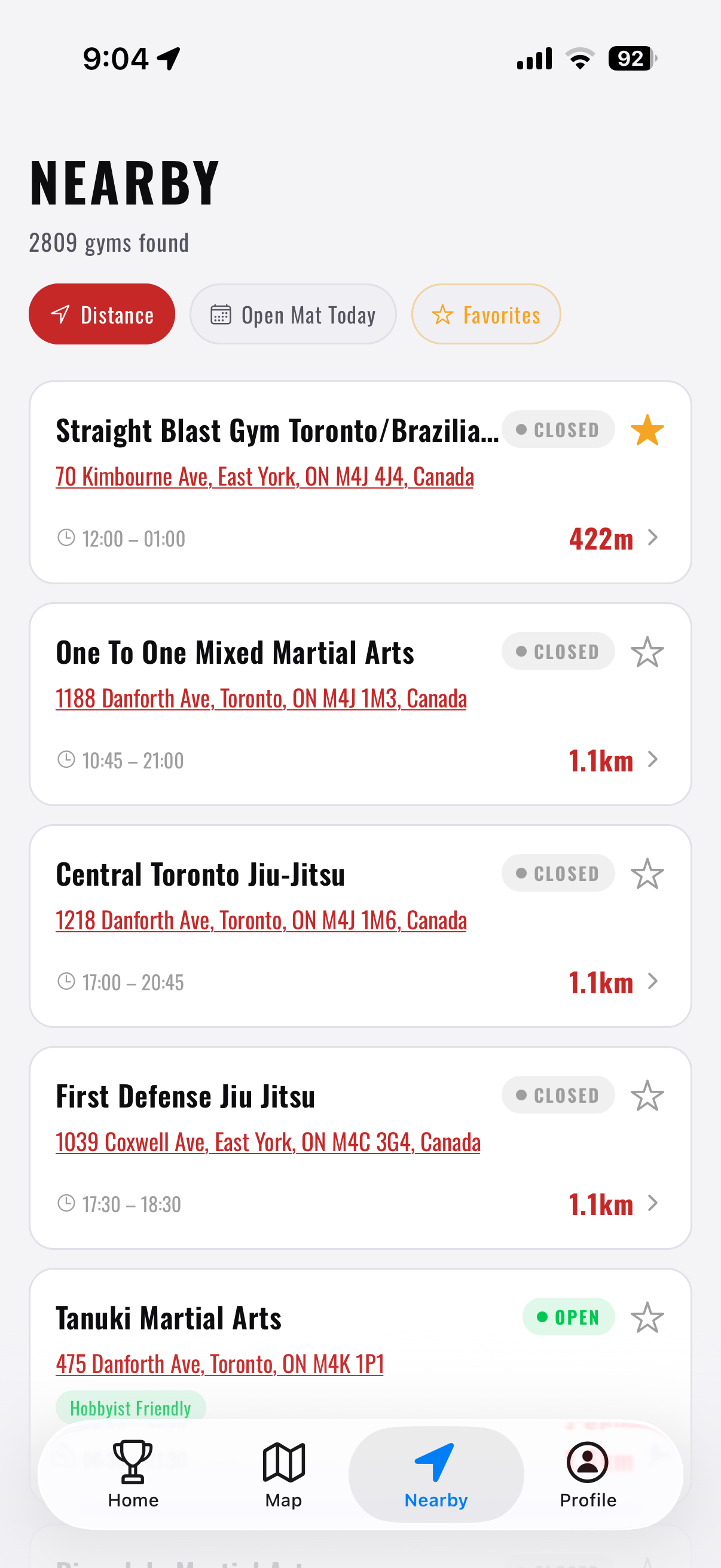 TapIn Jiujitsu screenshot 3