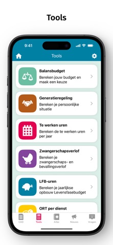 CAO GGZ iPhone screenshot 3
