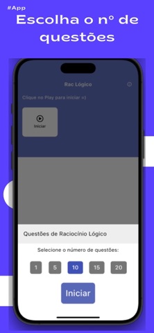 Raciocínio Lógico Concursos screenshot