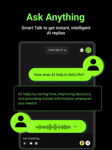AI Chatbot – AI Video & Music iPad screenshot