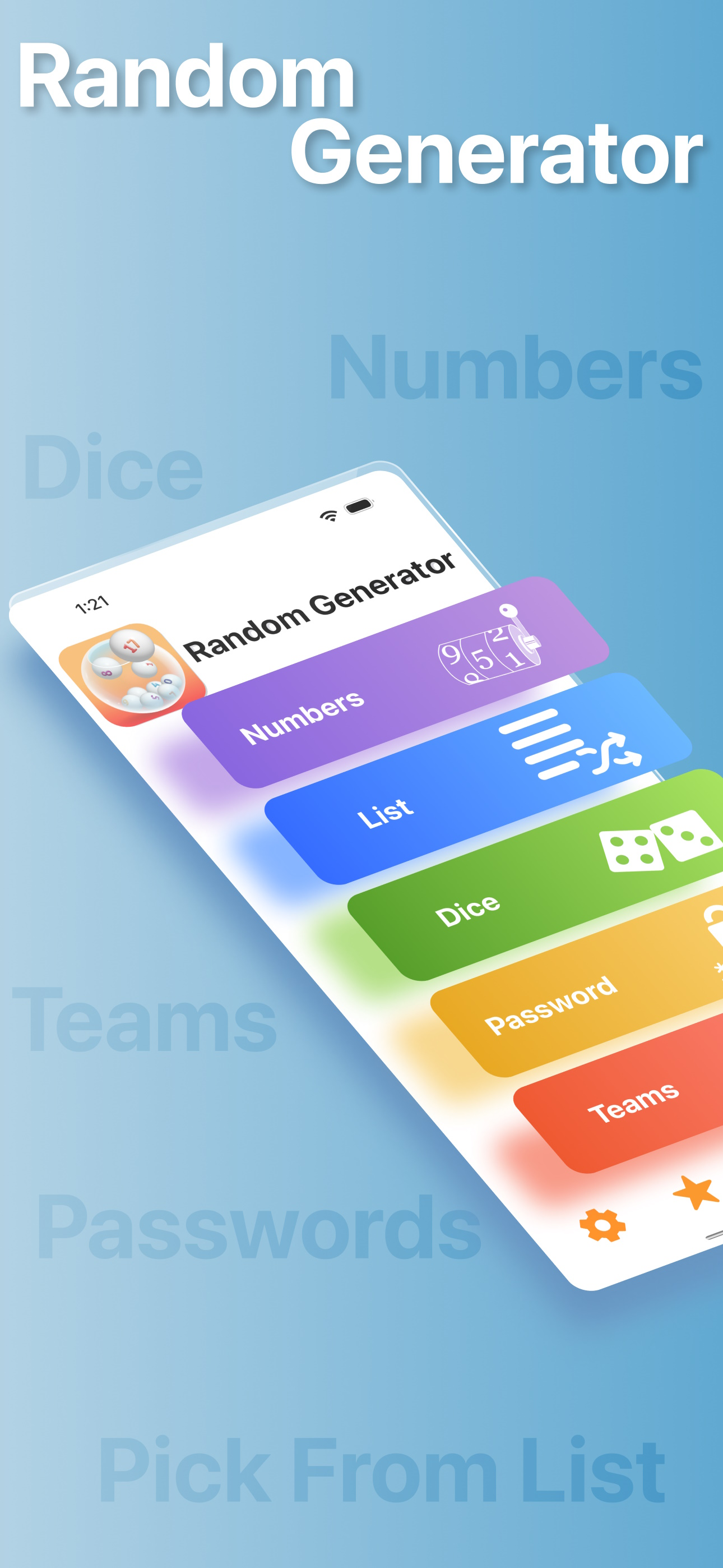 Random Generator App