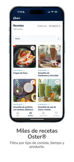 Recetas Oster® screenshot 2